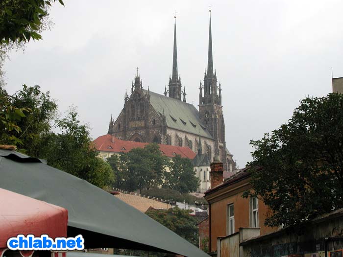 Dom St.Peter und Paul auf dem Petersberg in Brnn
