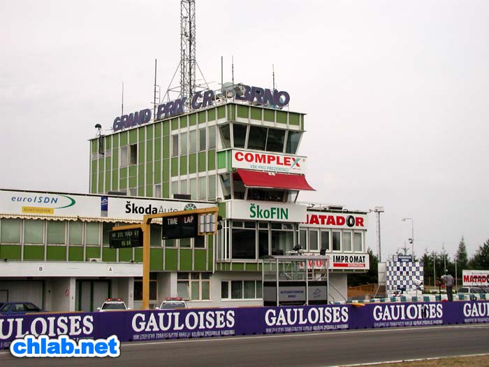 Starterturm am Masaryk-Circuit

