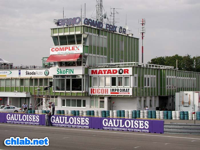 Wahrzeichen des Masaryk-Circuit
