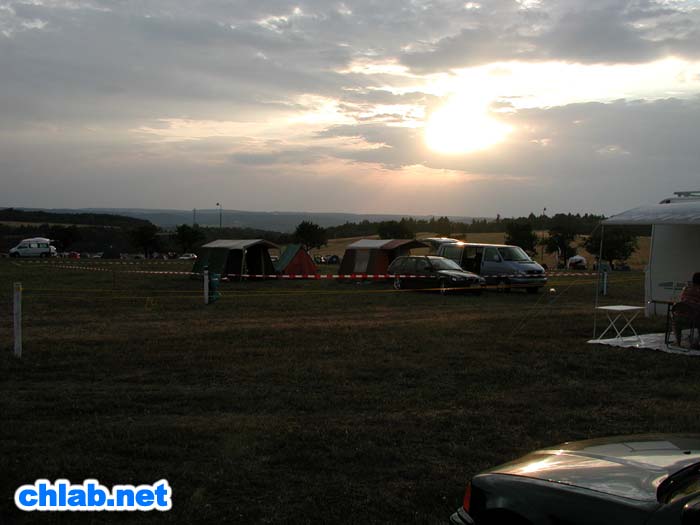 Stimmungsbild vom Camp Start-Kyvalka
