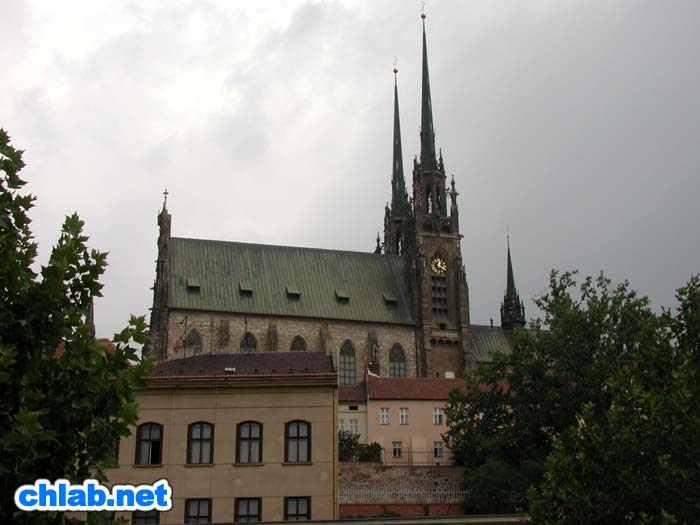 Dom St.Peter und Paul auf dem Petersberg in Brnn
