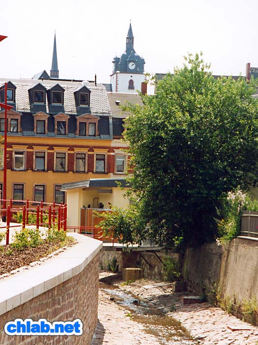 Gottesaubach mit Kirche
