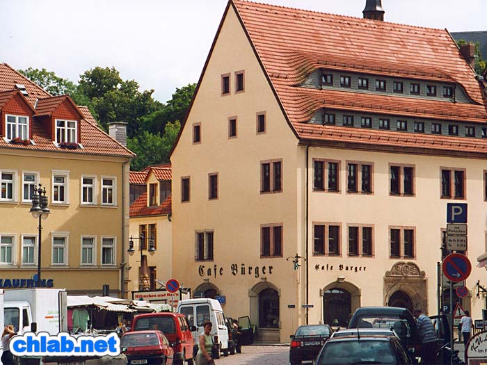 Edle Adresse "Cafe Brger"
