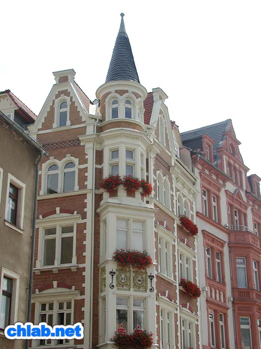 Sparkassengebude am Marktplatz
