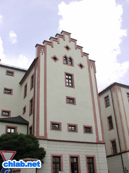 Hier sa Karl May im Knast - Rathaus Mittweida
