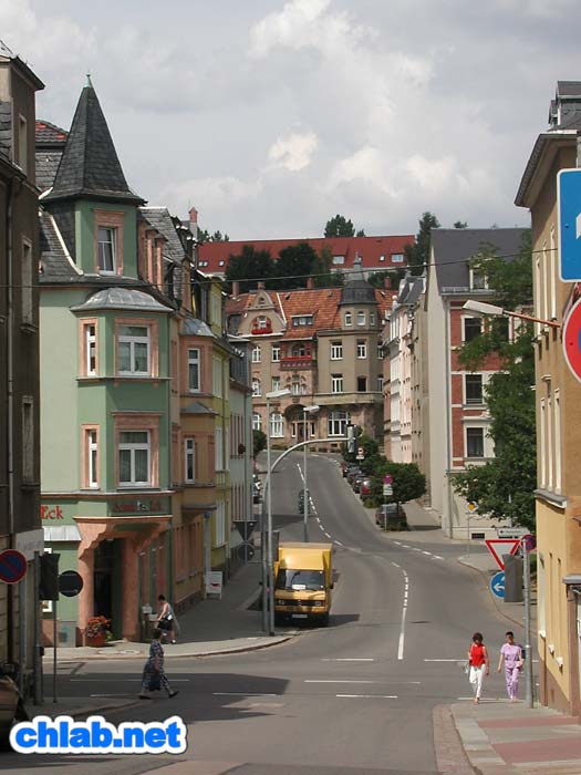 Blick in die Lutherstrae
