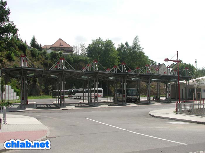 Der neue Busbahnof
