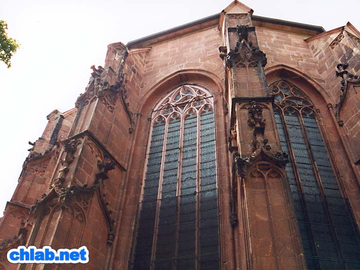 Detail der Stadtkirche "Unsere Lieben Frauen"
