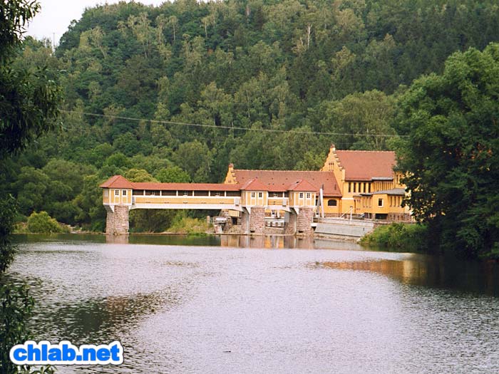 Wasserkraftwerk an der Zschopau
