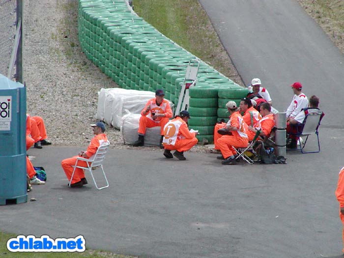 Streckenpostenpause

