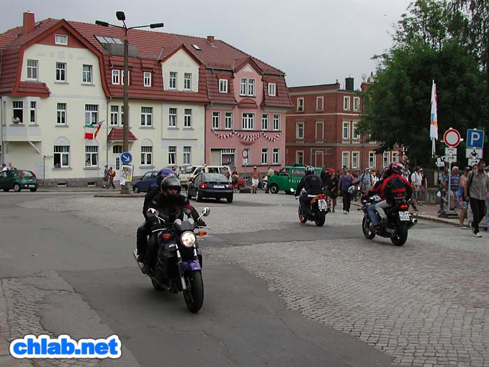Kreisel Gterbahnhof nach dem Rennen
